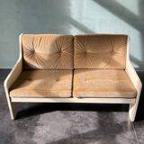 Mid-century 2-seater bench from the 60s