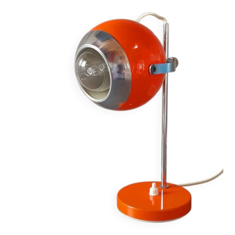 Orange Ball Eye Lamp 1970