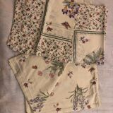 Sheet and pillowcase