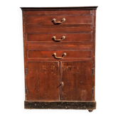 Ancien meuble d'atelier