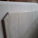 Coffee table in travertine