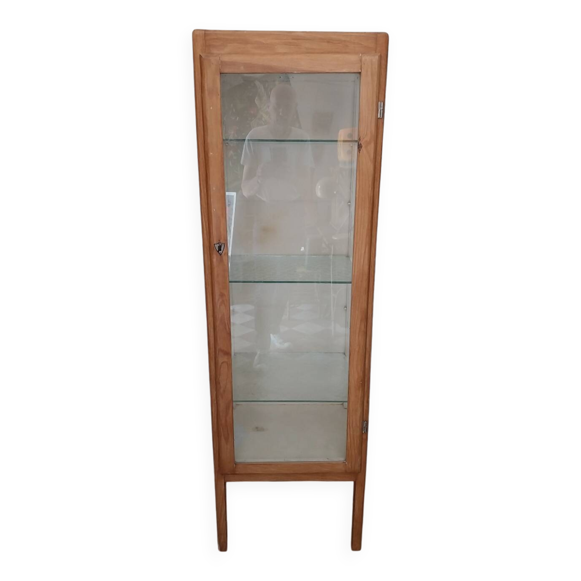 1950s medical display case