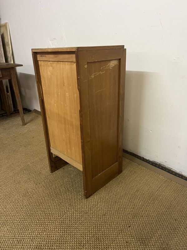 Classeur / Secrétaire / Range document à rideaux Vintage