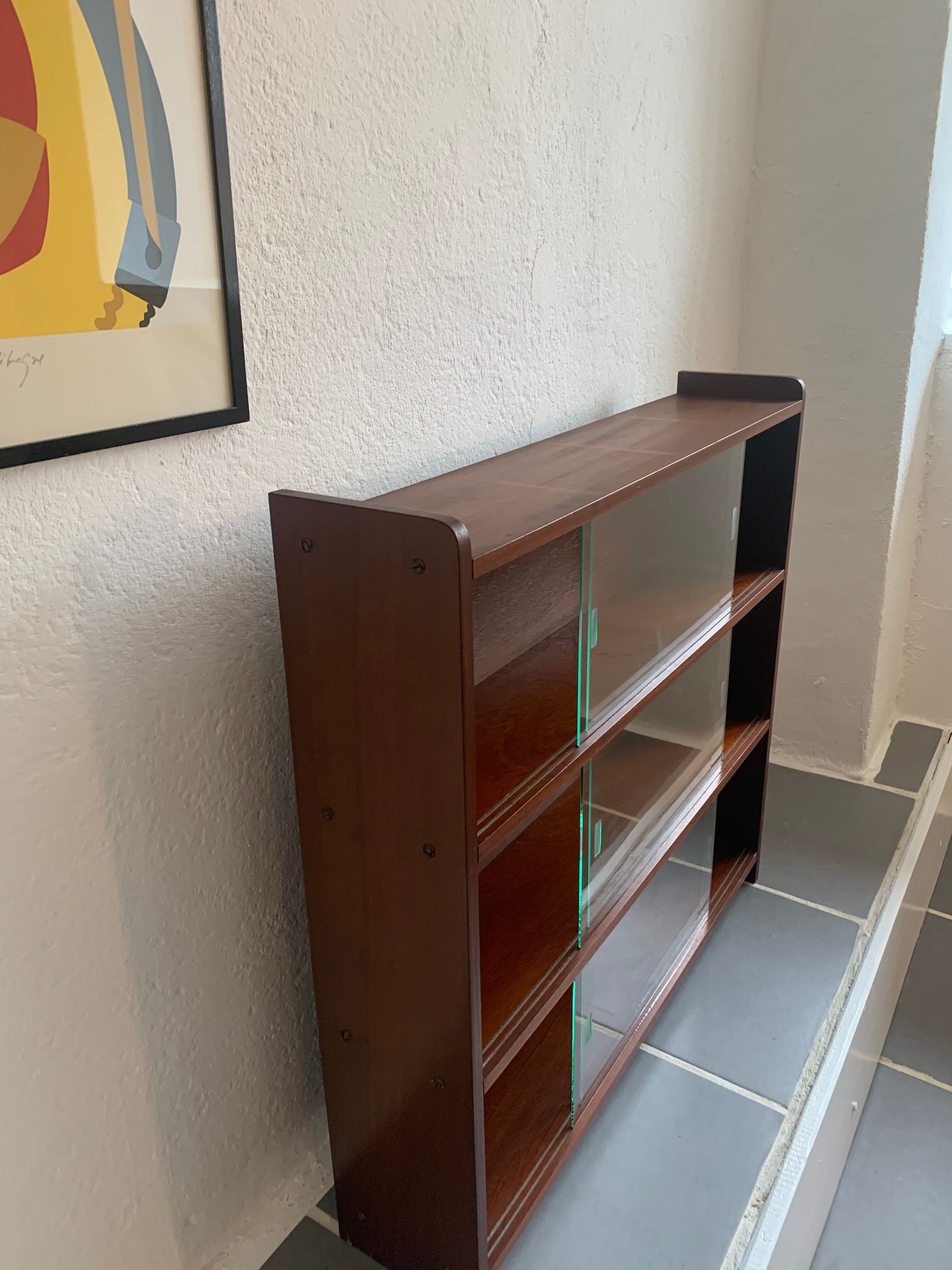 Vintage wood library 50s