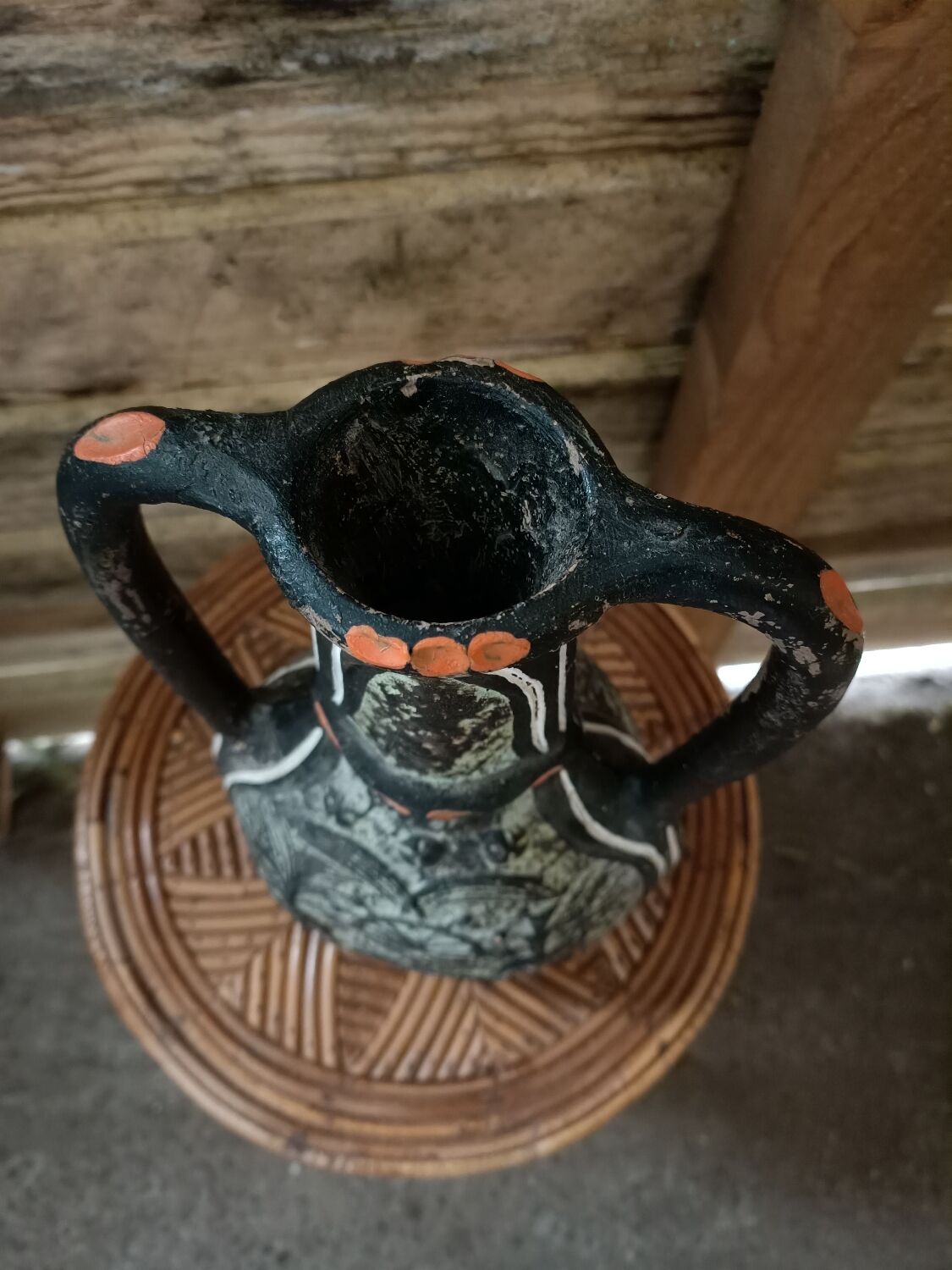 Vase ethnique
