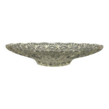 Large antique moulded glass bowl