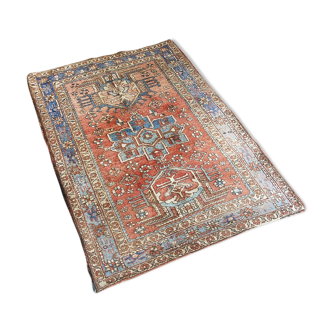 Antique Hand-woven Persian Heriz Carpet, 1920 s - 140x97cm