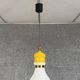 Metalarte Espagne: suspension ampoule en opaline et métal