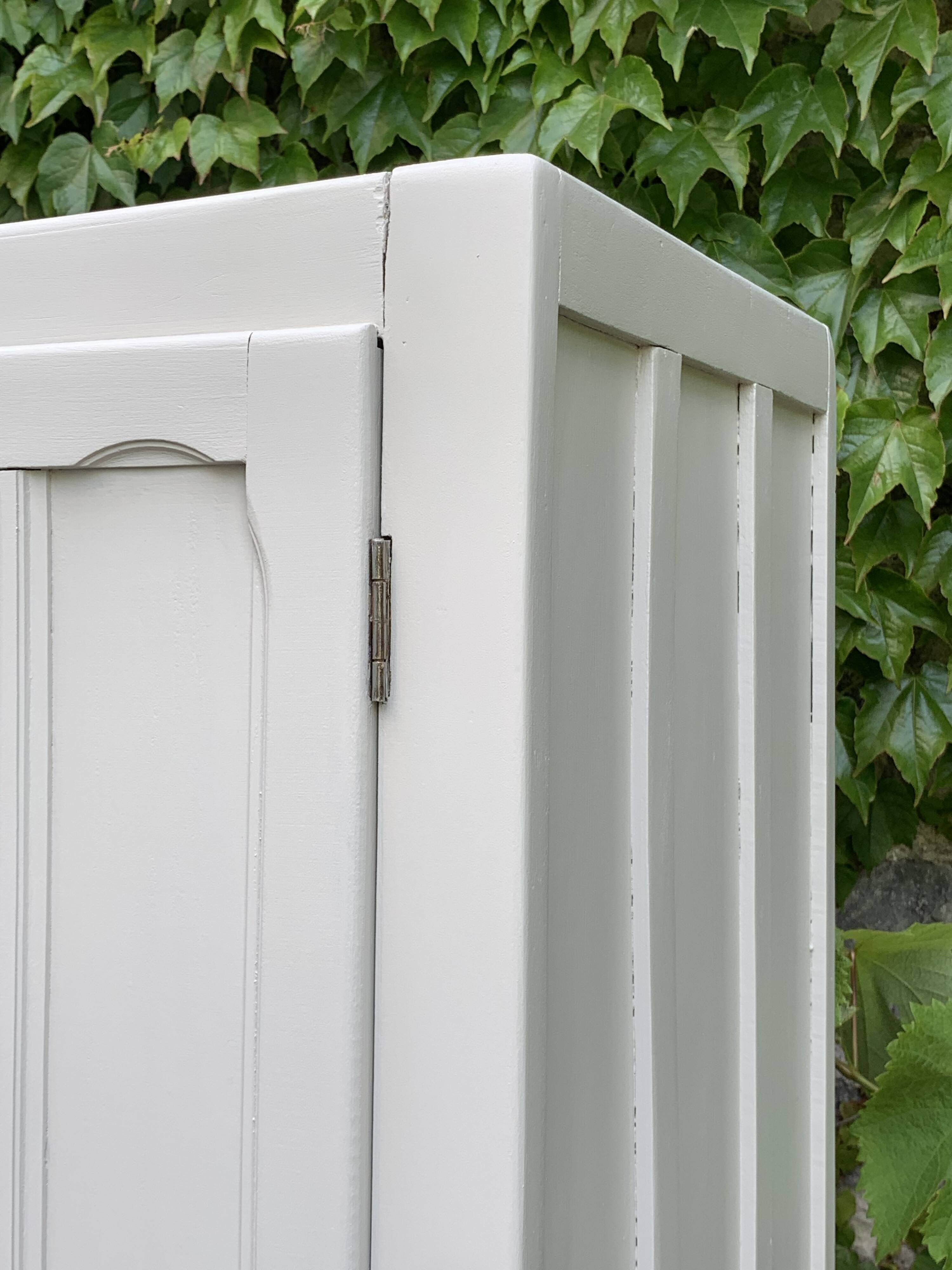 Antique Parisian paneled wardrobe, 1940