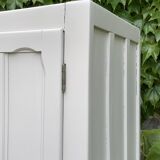 Antique Parisian paneled wardrobe, 1940
