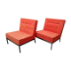 Paire de chauffeuses Florence Knoll, 1960
