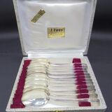 Set of 12 silver spoons