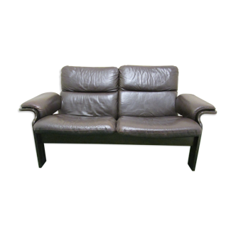 Scandinavian leather sofa