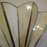 Glass paste sconce