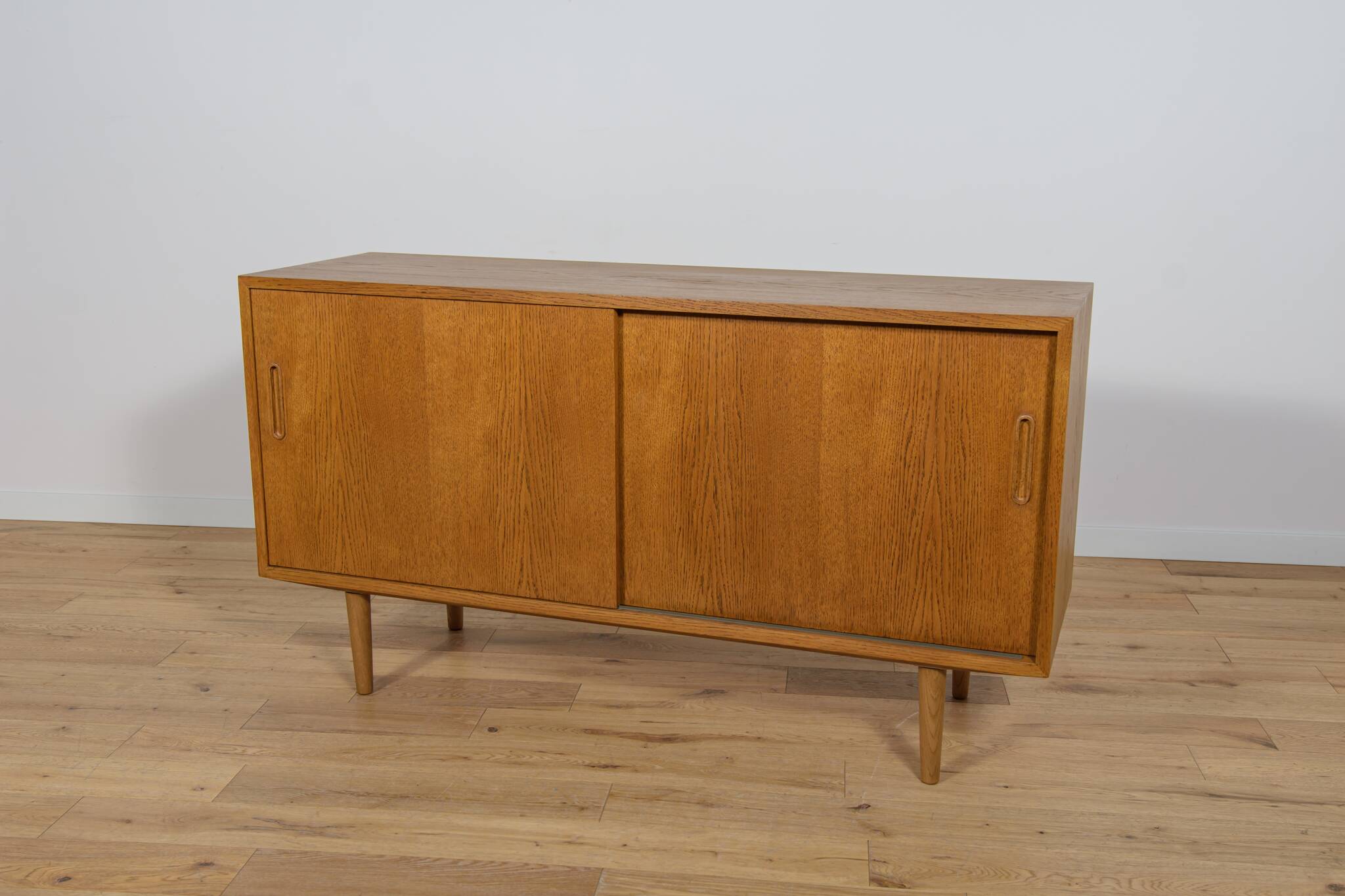 Oak sideboard by P. Hundevad for Hundevad & Co, 1960s