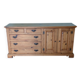 Large solid wood buffet 180 cm – Bostic manufacturing