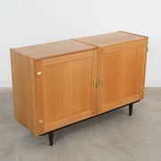 Ash cabinet, Danish design, 1970s, manufacturer: Lyby Møbler