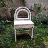 Rattan dressing table