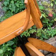 Pair of Baumann rotating screw chairs 1960