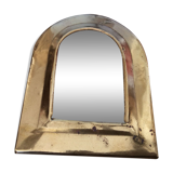 Brass mirror