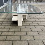 Travertine Coffee Table Willy Ballez