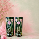 Pair of large Legras vases from the Art Nouveau period.