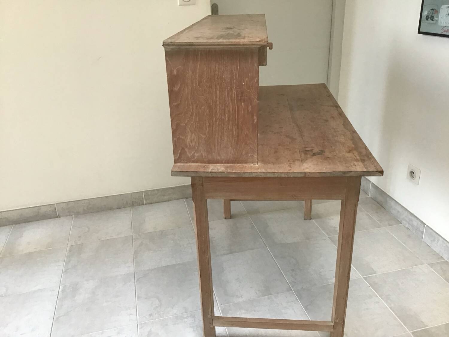Wooden desk