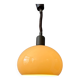 Vintage Space Age Mid Century mushroom-shaped pendant light.