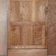 Antique hardwood wardrobe stamped Howard & Son's Berners Street