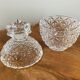 Pressed Glass Pineapple Candy Bowl / Sugar Bowl / Bonbonnière