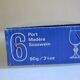 6 port glasses in Bohemian crystal Czechoslovakia