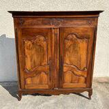 Antique wardrobe Louis XV style walnut