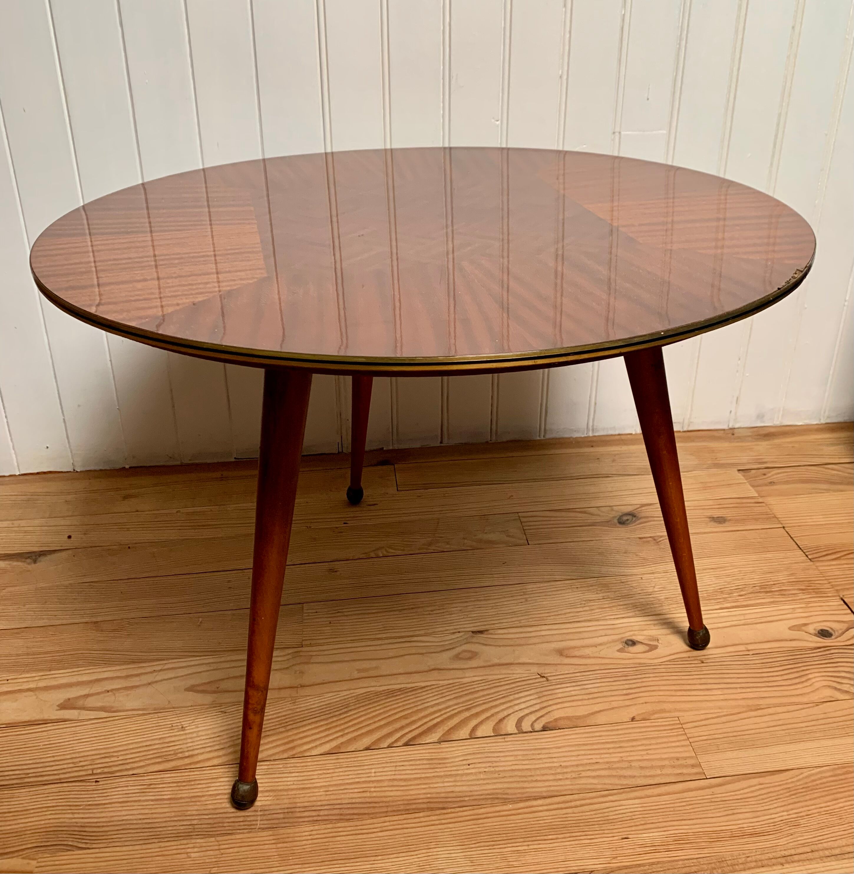 Vintage tripod coffee table