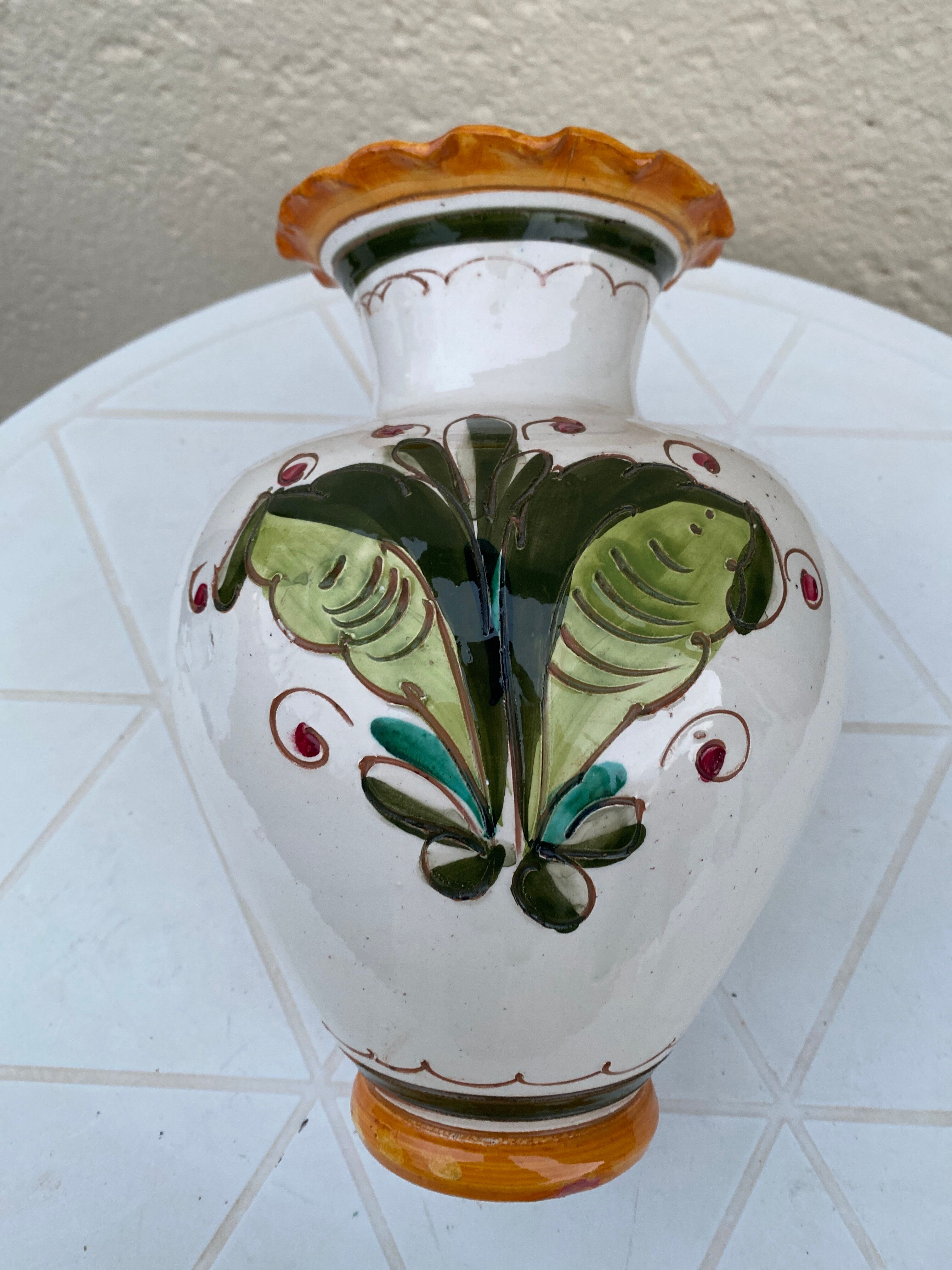 Vintage handmade vase