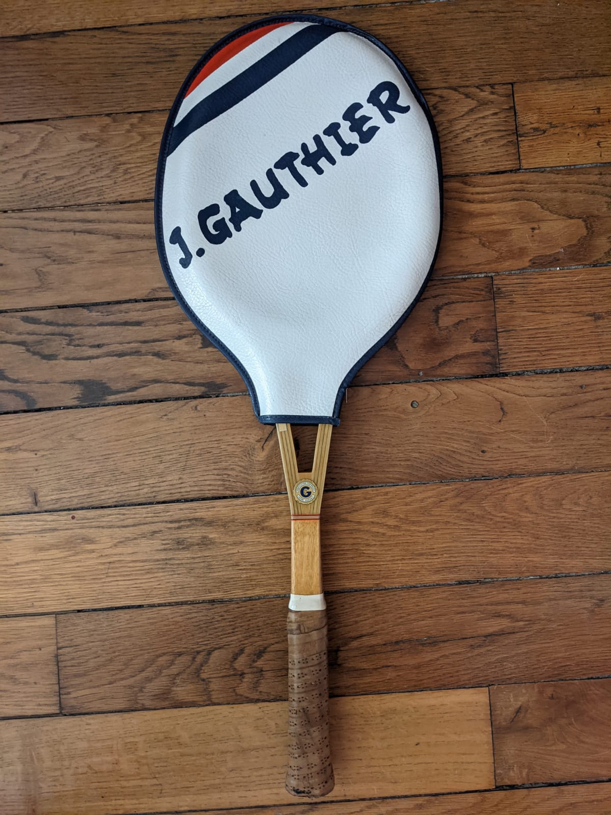 J. Gauthier tennis racket