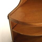 Furniture - corner shelf in teak 70s