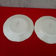 2 earthenware plates of gien model savoie diam 24.5 cm