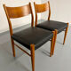 Pair of Italian design chairs by Consorzio Sedie Friuli, 1960s.