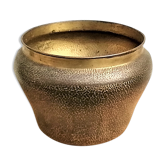 Cache copper pot hammered big model