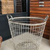 Old metal basket