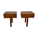 Vintage mid century bedside drawers