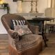 Velvet toad armchair