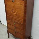 Former secretary marquetry and gilded bronze fittings