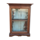 Old wardrobe with glass door