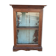 Old wardrobe with glass door
