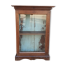 Ancienne armoire avec porte vitrée