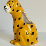 Pot leopard ceramic cache vintage