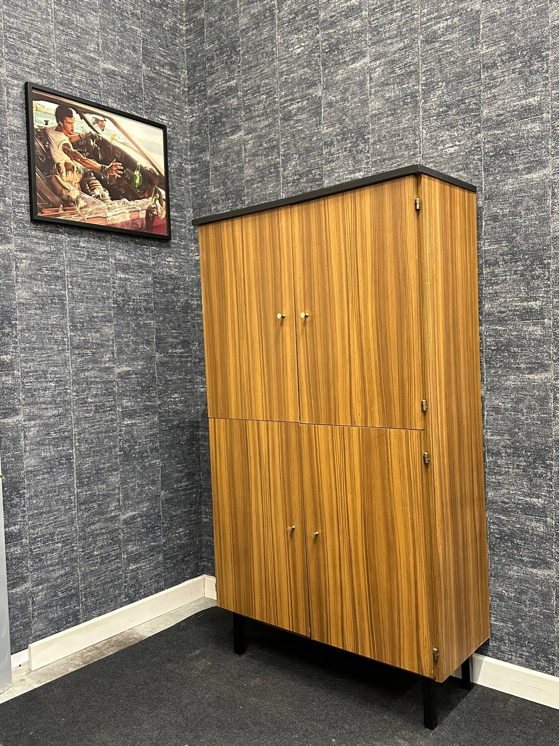 Vintage shoe cabinet