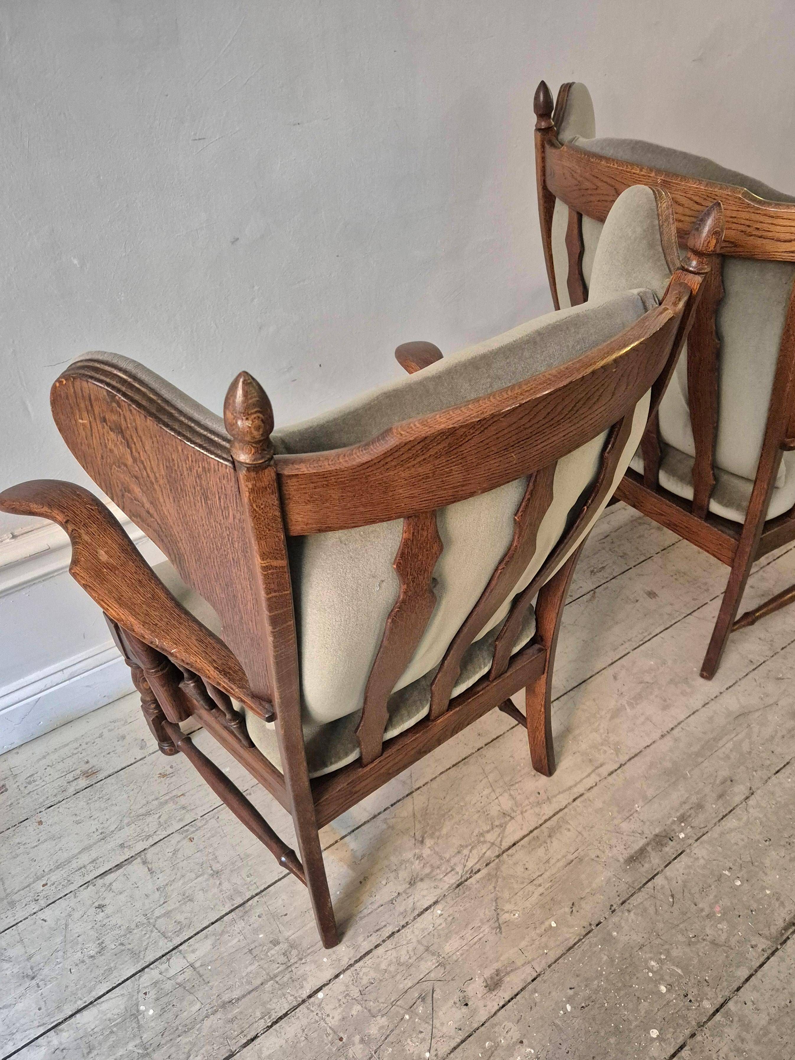 Paire de fauteuils scandinaves, années 1960/70.