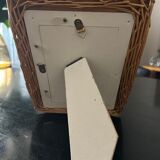 Wicker photo frame